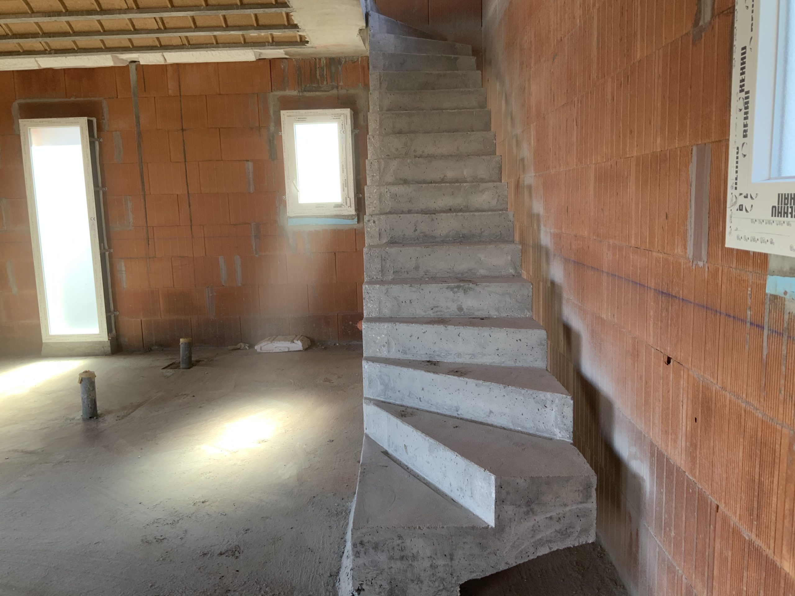 Deux quart balancé pour cet escalier