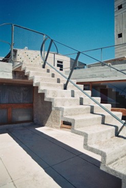 L'Escalier de l’unité d’habitation de Marseille