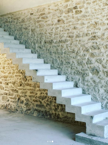 escalier à crémaillère