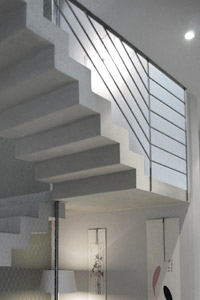 Escalier béton sur mesure réalisation