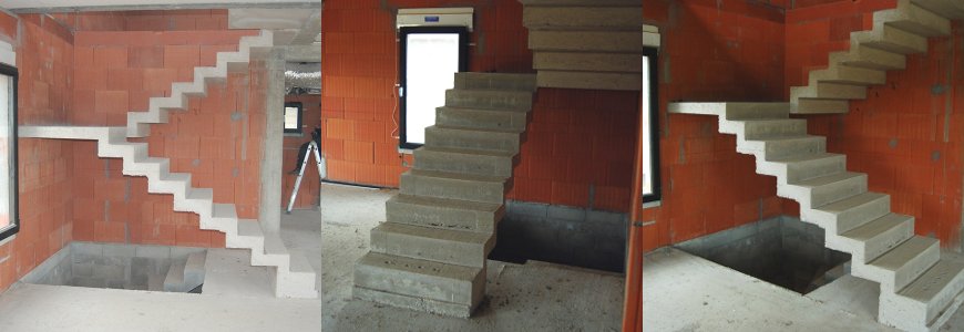 escalier à crémaillère architecte